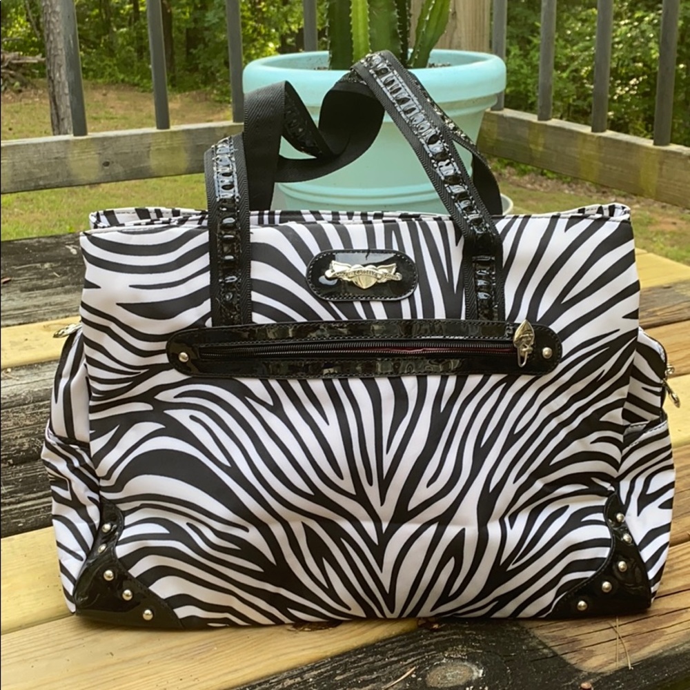 Zebra Weekend Bag